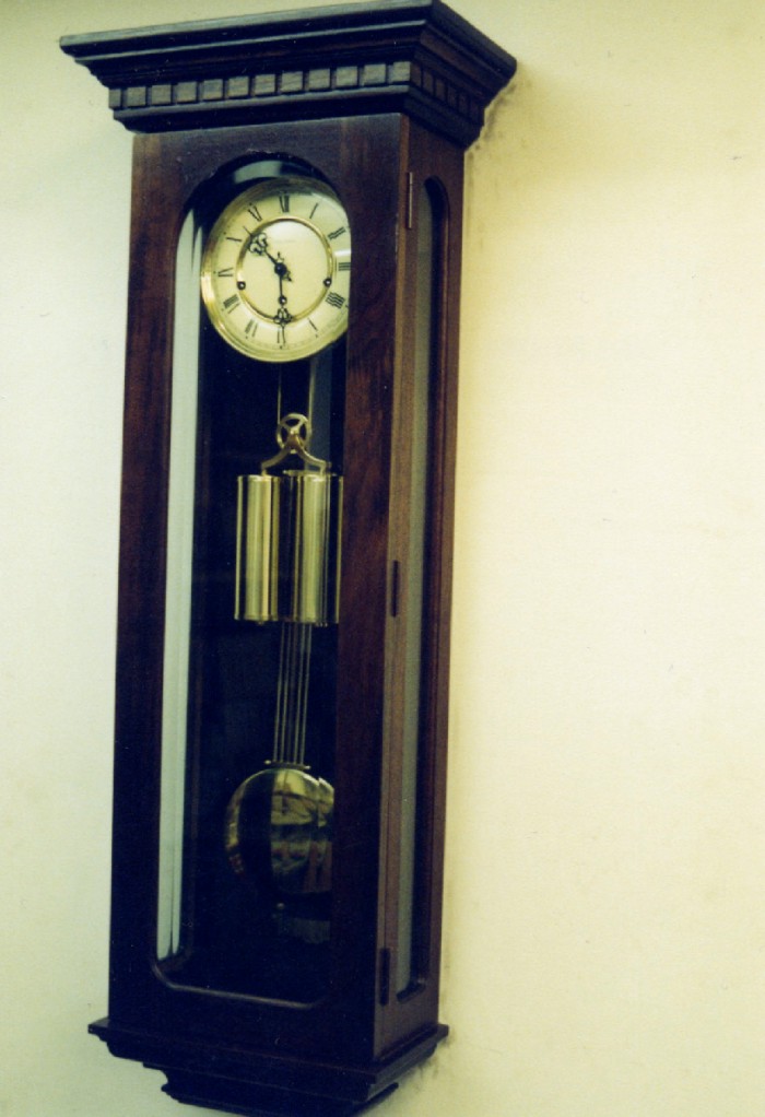 photo of a large wall clock