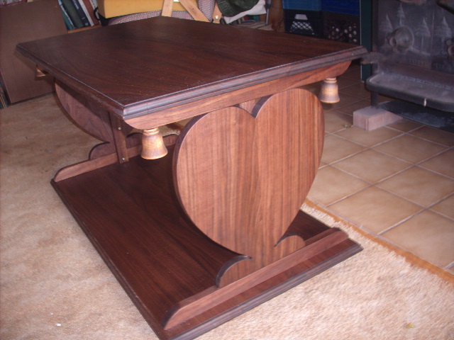 photo of a 2 level coffee table